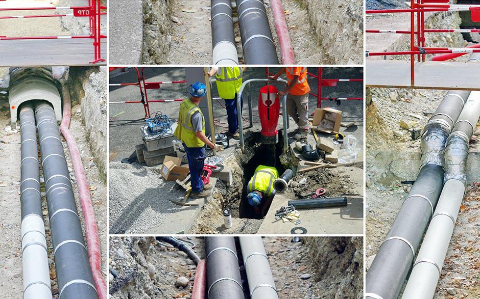 travaux assainissement Villepinte
